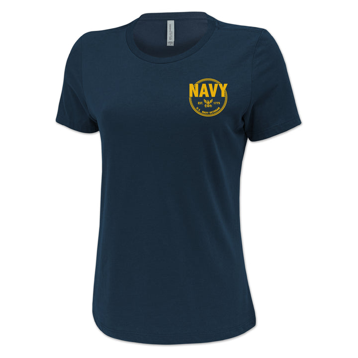 Navy Veteran Ladies T-Shirt