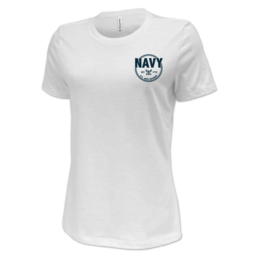 Navy Veteran Ladies T-Shirt