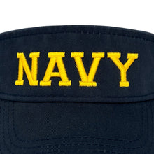 Load image into Gallery viewer, Navy Visor (Navy)