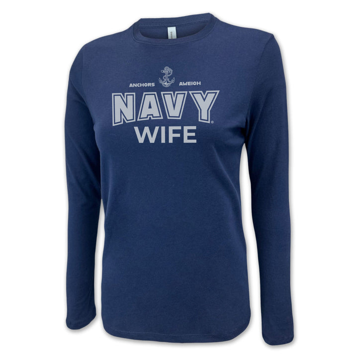 Navy Family Women's Long Sleeve T-Shirts