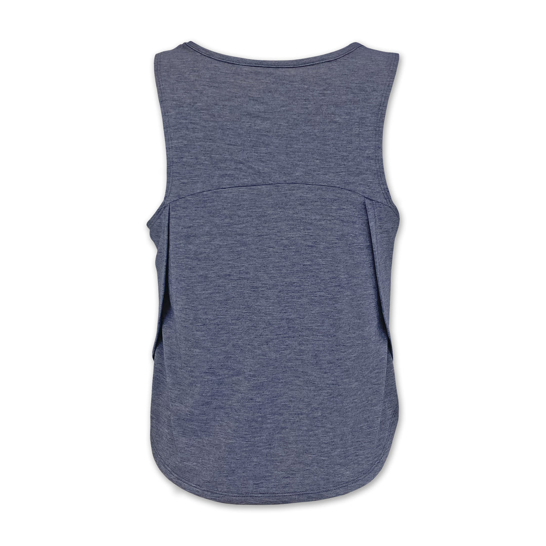 Navy Ladies Under Armour Breezy Sport Tank (Navy)