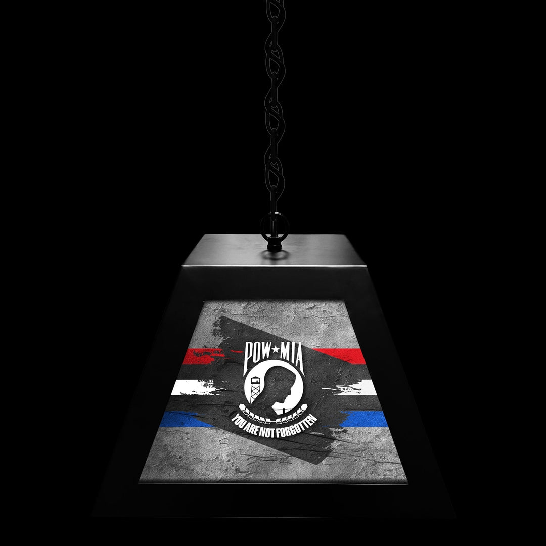 POW/MIA Box Pendant Light*
