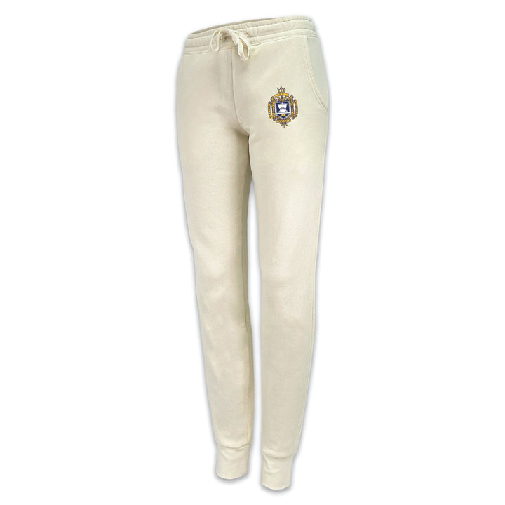 Pick Your Design USNA Ladies Sweatpants (Tan)