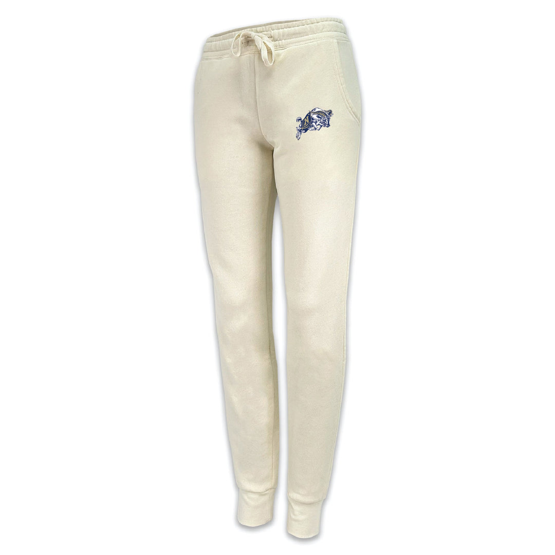 Pick Your Design USNA Ladies Sweatpants (Tan)