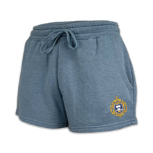 Load image into Gallery viewer, Pick Your Design USNA Ladies Fleece Shorts
