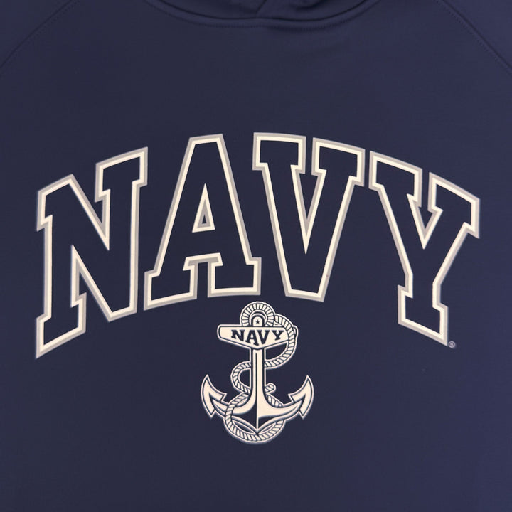 Navy Anchor Sport Polyester Hood (Navy)