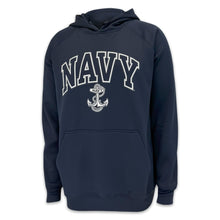 Load image into Gallery viewer, Navy Anchor Sport Polyester Hood (Navy)