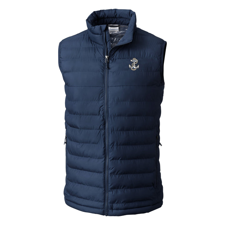 Navy Anchor Columbia Powder Lite Vest (Navy)*