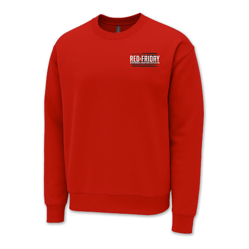 RED Friday Left Chest Crewneck (Red)