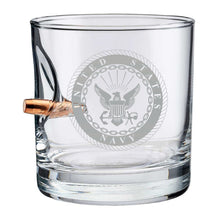 Load image into Gallery viewer, Navy Seal 308 Bullet 11oz Rocks Glass