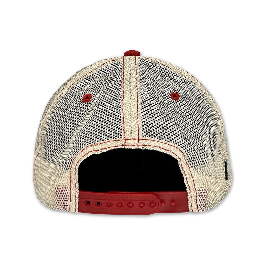 Remember Everyone Deployed Relaxed Twill Trucker Hat (Red)