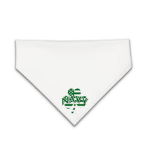 Load image into Gallery viewer, Navy Shamrock Dog Bandana