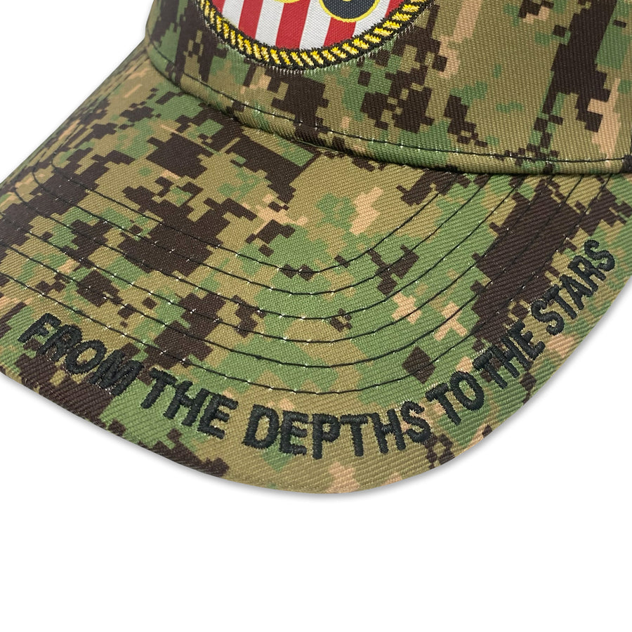 Navy Medal Of Honor 250th Anniversary Mesh Back Hat (Camo)