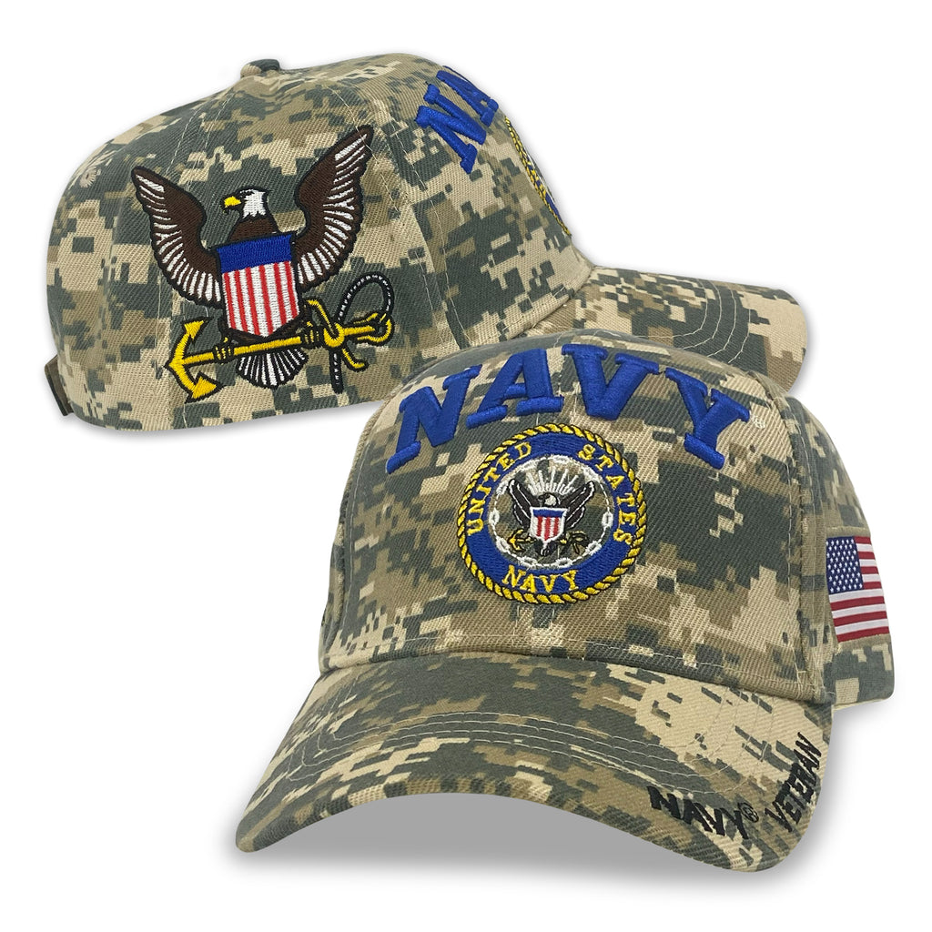 Navy Seal Veteran Digital Camo Hat (Camo)