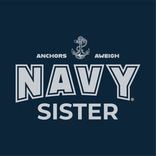 Load image into Gallery viewer, Navy Sister Ladies T-Shirt (Navy)