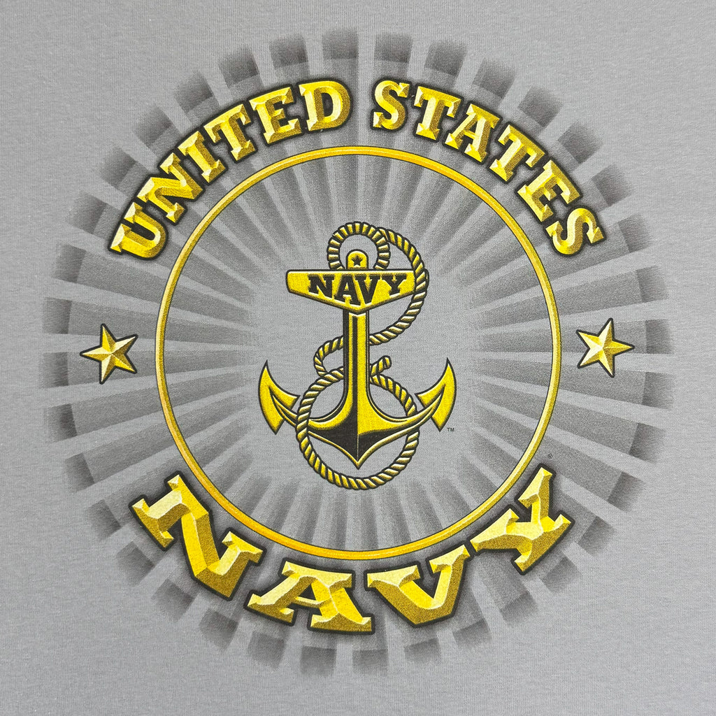 United States Navy Sunburst T-Shirt (Gravel)