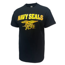 Load image into Gallery viewer, Navy Seals Gold T-Shirt (Black)