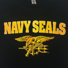 Load image into Gallery viewer, Navy Seals Gold T-Shirt (Black)