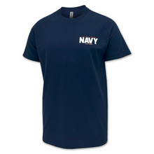 Load image into Gallery viewer, U.S. Navy 250th Anniversary T-Shirt (Navy)