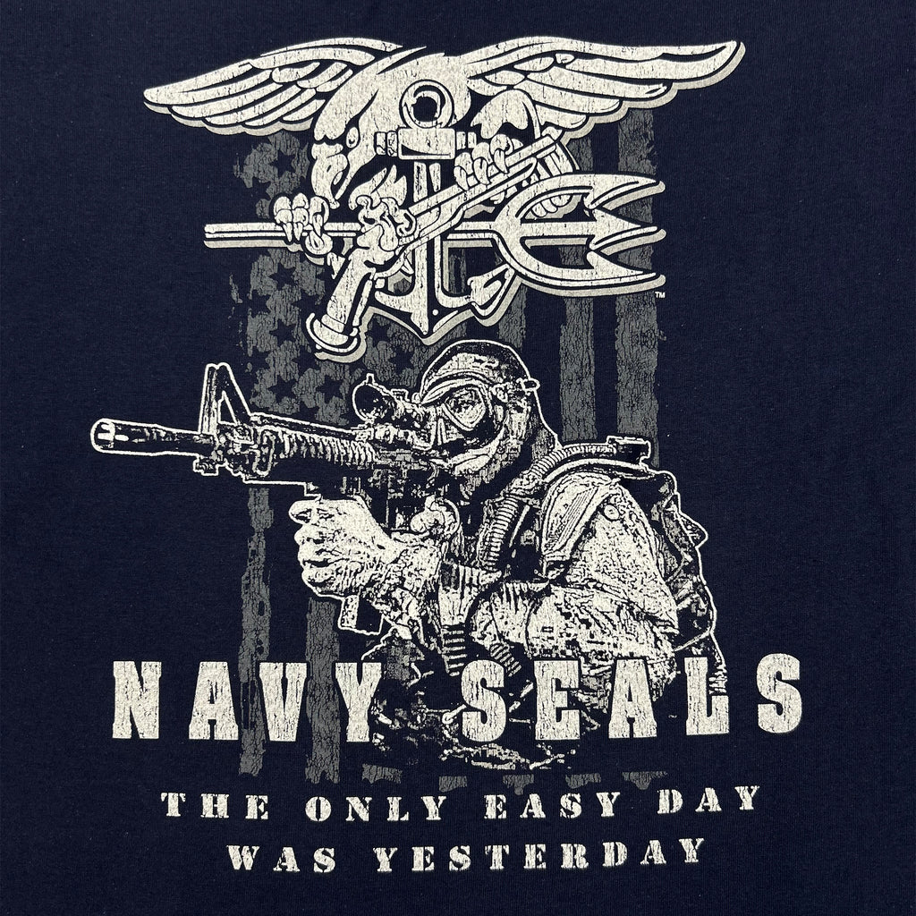 Navy Seals Easy Day T-Shirt (Navy)