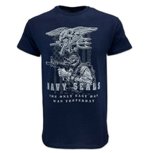 Load image into Gallery viewer, Navy Seals Easy Day T-Shirt (Navy)