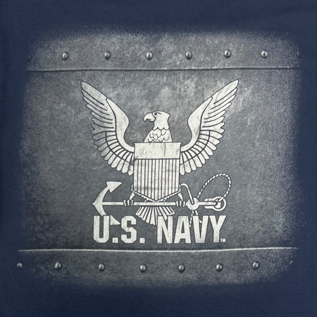 Navy Rivets T-Shirt (Navy)
