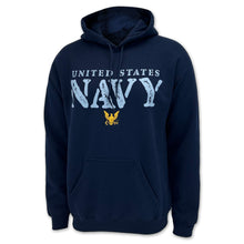 Load image into Gallery viewer, United States Navy Stamp Logo Hood (Navy)
