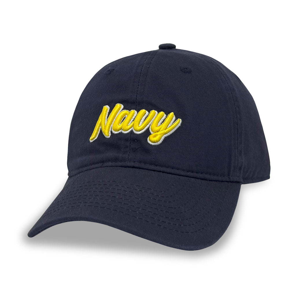 Navy Ladies Script Hat (Navy)
