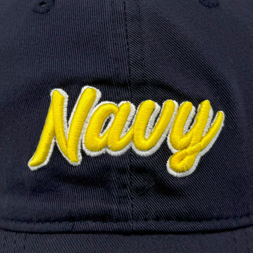 Navy Ladies Script Hat (Navy)