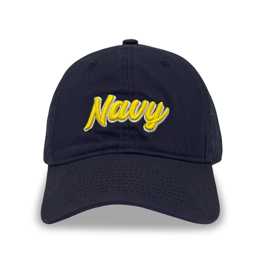 Navy Ladies Script Hat (Navy)