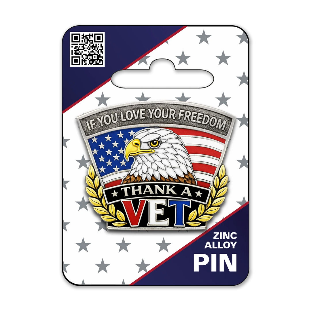Thank A Vet Pin