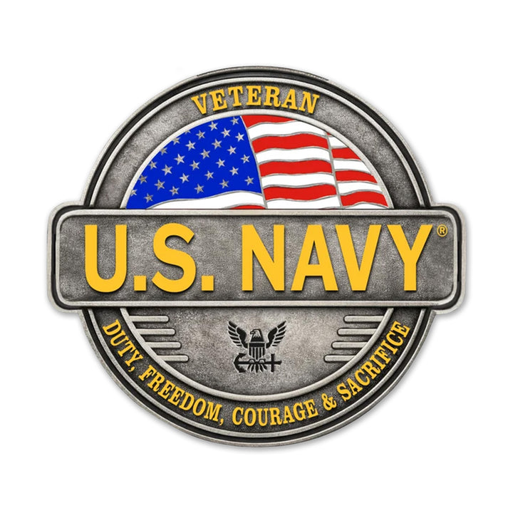 U.S. Navy Veteran Pin