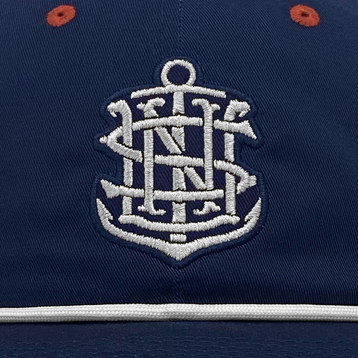 Navy Under Armour 2025 Rivalry Poly Cotton Washed Low Crown Flat Adjustable Hat (Navy)