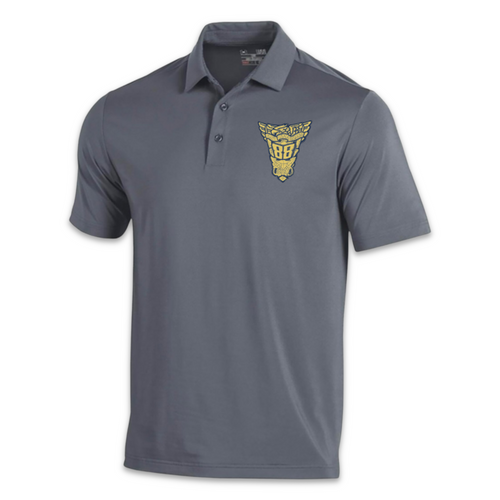USNA Under Armour Class of 88 Performance Polo (Grey)