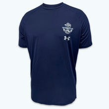 Load image into Gallery viewer, Navy Under Armour 2023 Rivalry Anchor Silent Service Spine Tech T-Shirt (Navy)