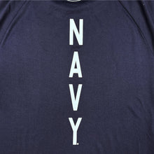 Load image into Gallery viewer, Navy Under Armour Anchor Silent Service Spine Long Sleeve T-Shirt (Navy)