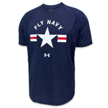 Load image into Gallery viewer, Navy Under Armour Fly Navy T-Shirt (Navy)