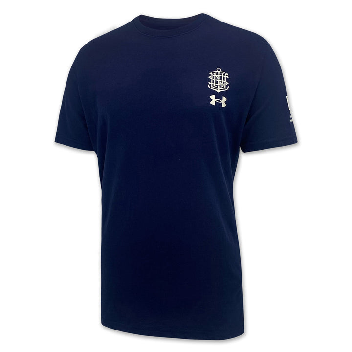 Navy Under Armour 2025 Rivalry Navy 250th Cotton T-Shirt (Navy)