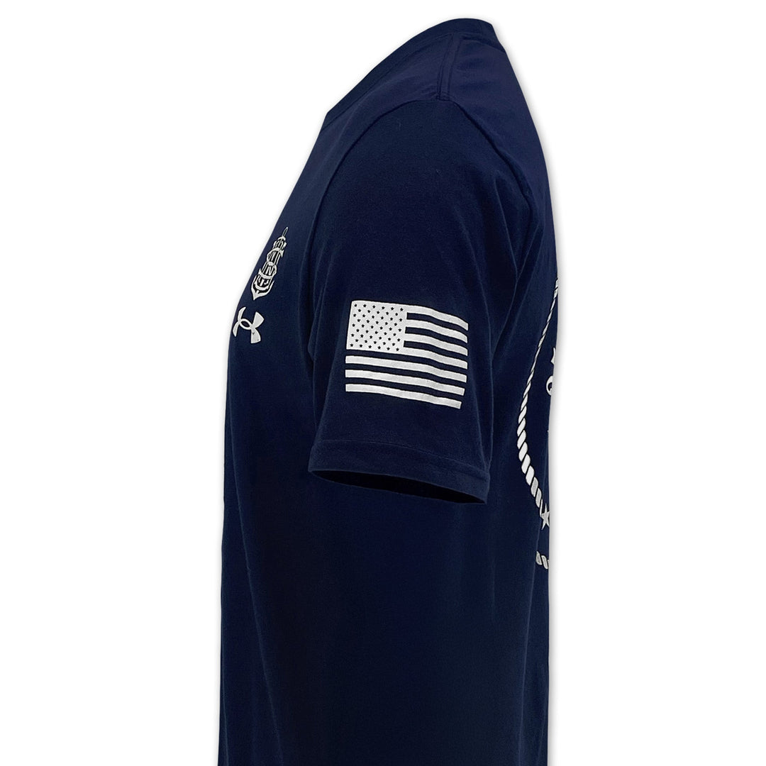 Navy Under Armour 2025 Rivalry Navy 250th Cotton T-Shirt (Navy)