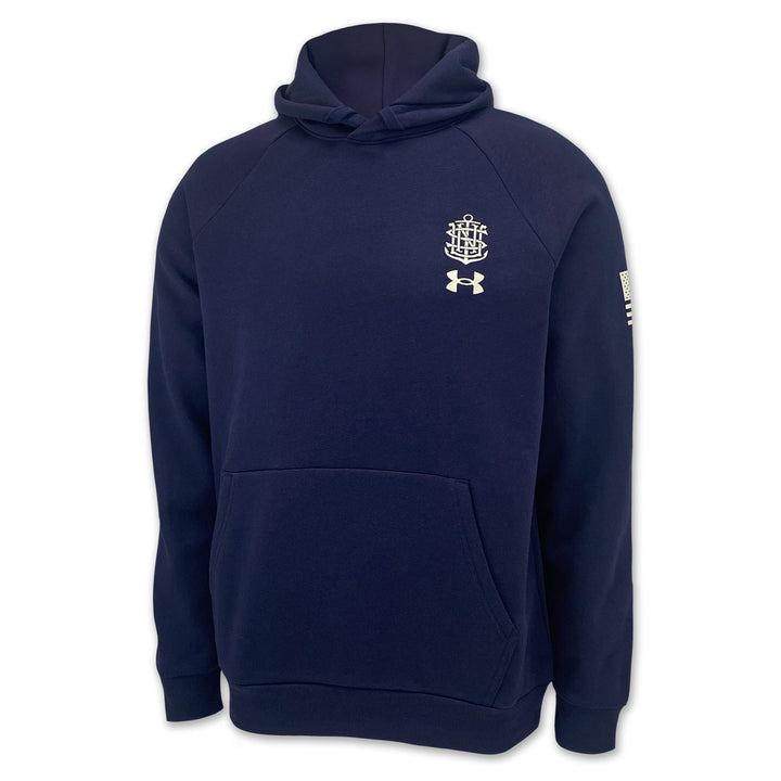 Navy Under Armour 2025 Rivalry Navy 250th Rival Fleece Hood (Navy)