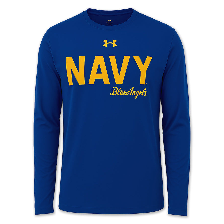 Navy Under Armour Blue Angels Long Sleeve T-Shirt (Royal)