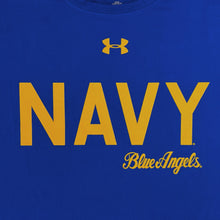 Load image into Gallery viewer, Navy Under Armour Blue Angels T-Shirt (Royal)