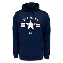 Load image into Gallery viewer, Navy Under Armour Fly Navy Pullover Hood (Navy)