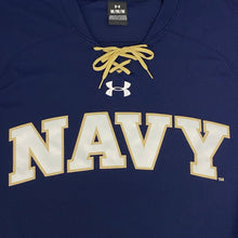 Load image into Gallery viewer, Navy Under Armour Hockey Jersey