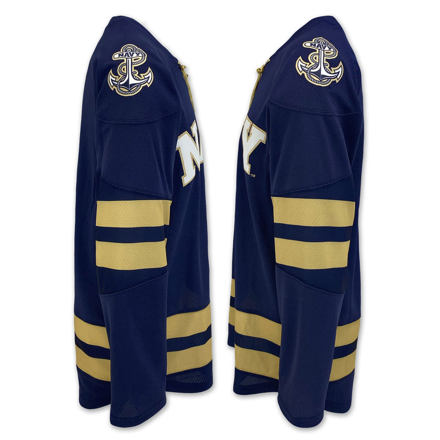 Navy Under Armour Hockey Jersey
