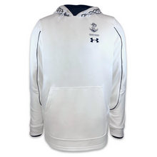 Load image into Gallery viewer, Navy Under Armour Ireland 2023 Armour Fleece Hood (White)