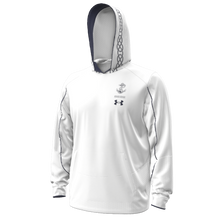 Load image into Gallery viewer, Navy Under Armour Ireland 2023 Armour Fleece Hood (White)
