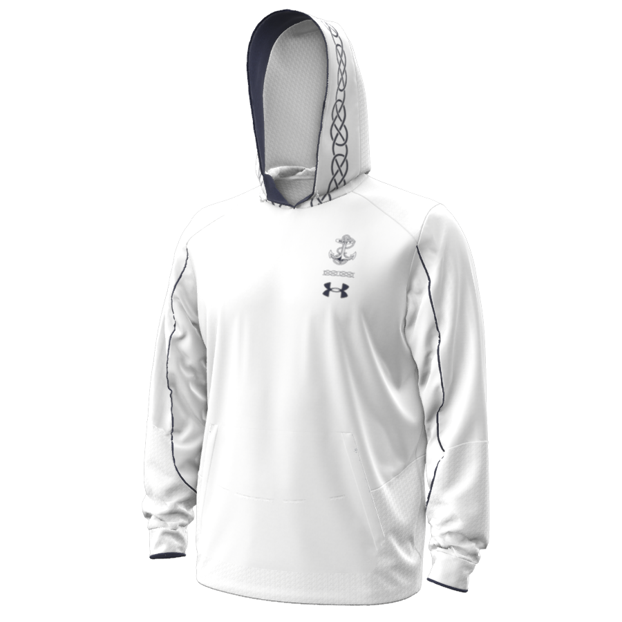 Under armour best sale white hood