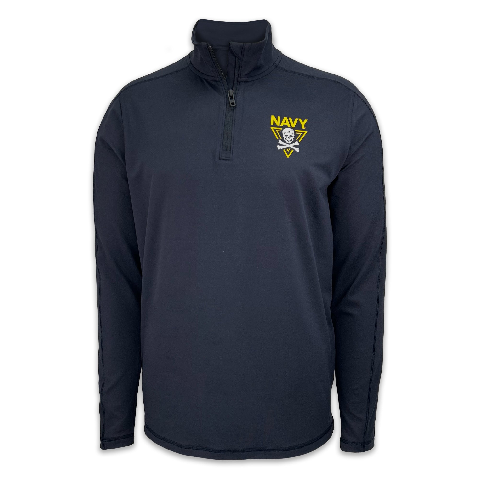 Navy Under Armour Fear the Bones Quarter Zip (Navy) – Navy Gear