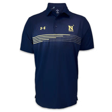 Load image into Gallery viewer, Navy Under Armour N* Sideline Stripe Polo (Navy)